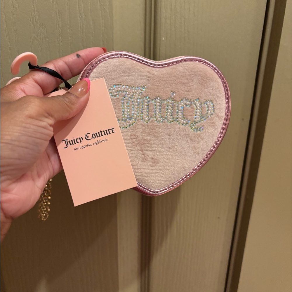 Juicy Couture Pink Heart Pouch